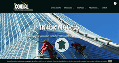 Desktop Screenshot of cordial-interim.fr