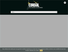 Tablet Screenshot of cordial-interim.fr